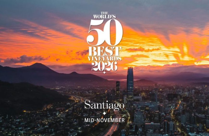 Max Raide cuenta cómo Chile será sede de The World's 50 Best Vineyards en noviembre