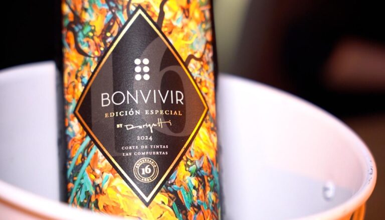 Durigutti y BONVIVIR crean una magnum única para celebrar dieciséis años