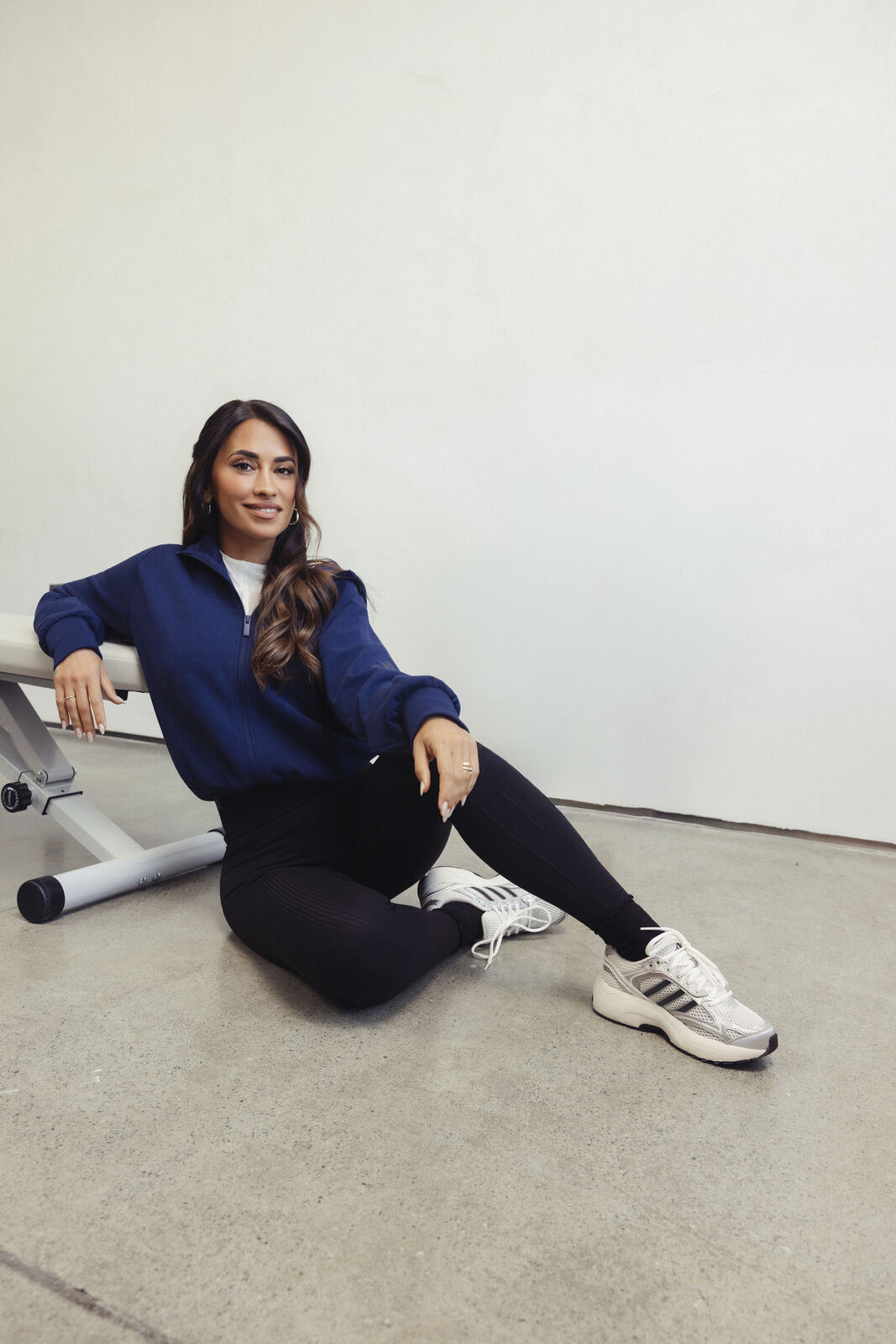 Antonela Roccuzzo protagoniza la nueva colección Soft Lux de Adidas