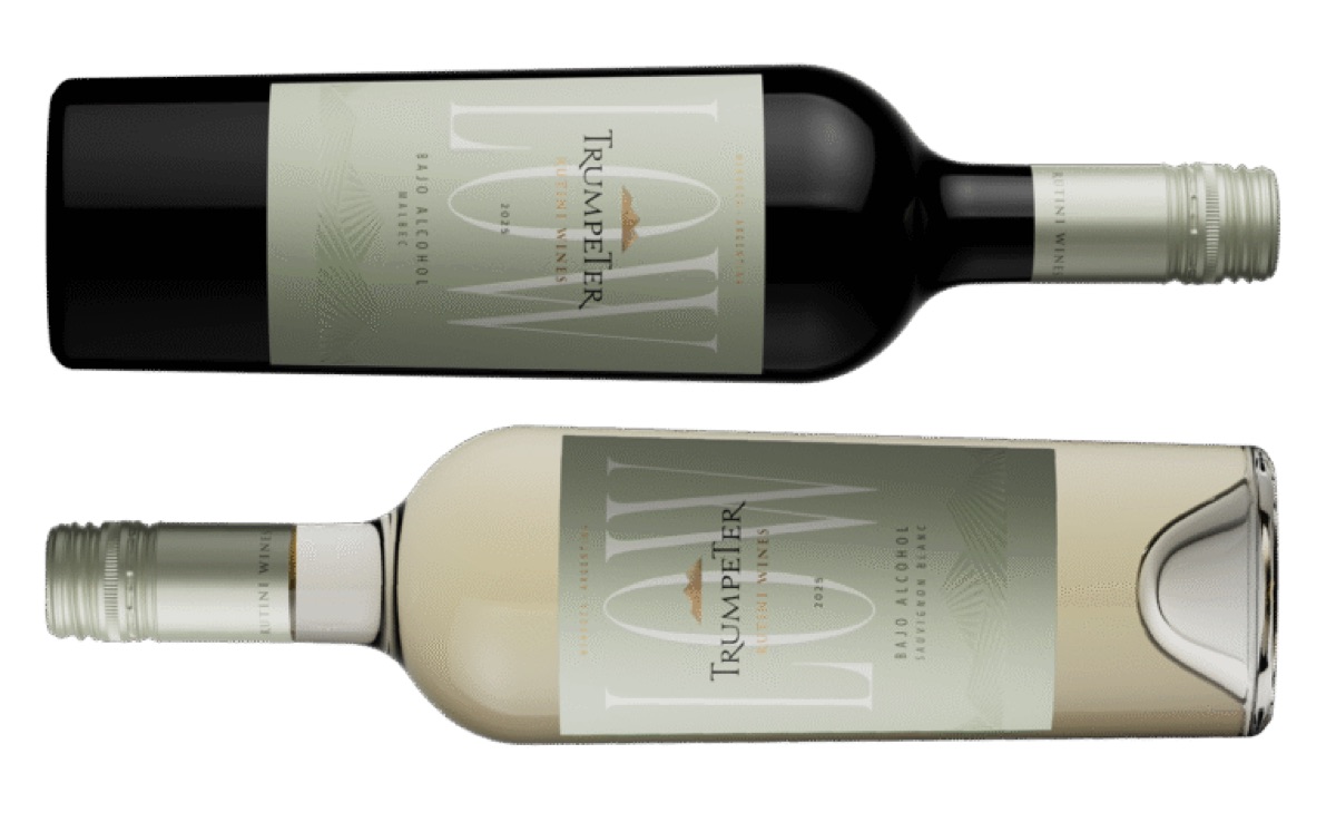 Rutini Wines lanza Trumpeter Low, su línea de vinos de bajo alcohol