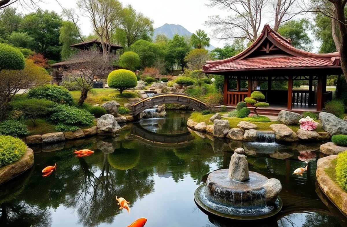 Jardín Japonés de Escobar, un oasis de contemplación y armonía