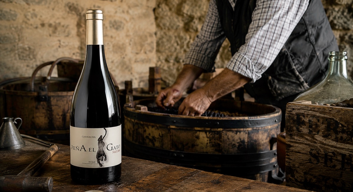 Un catedrático riojano elabora garnachas centenarias naturales