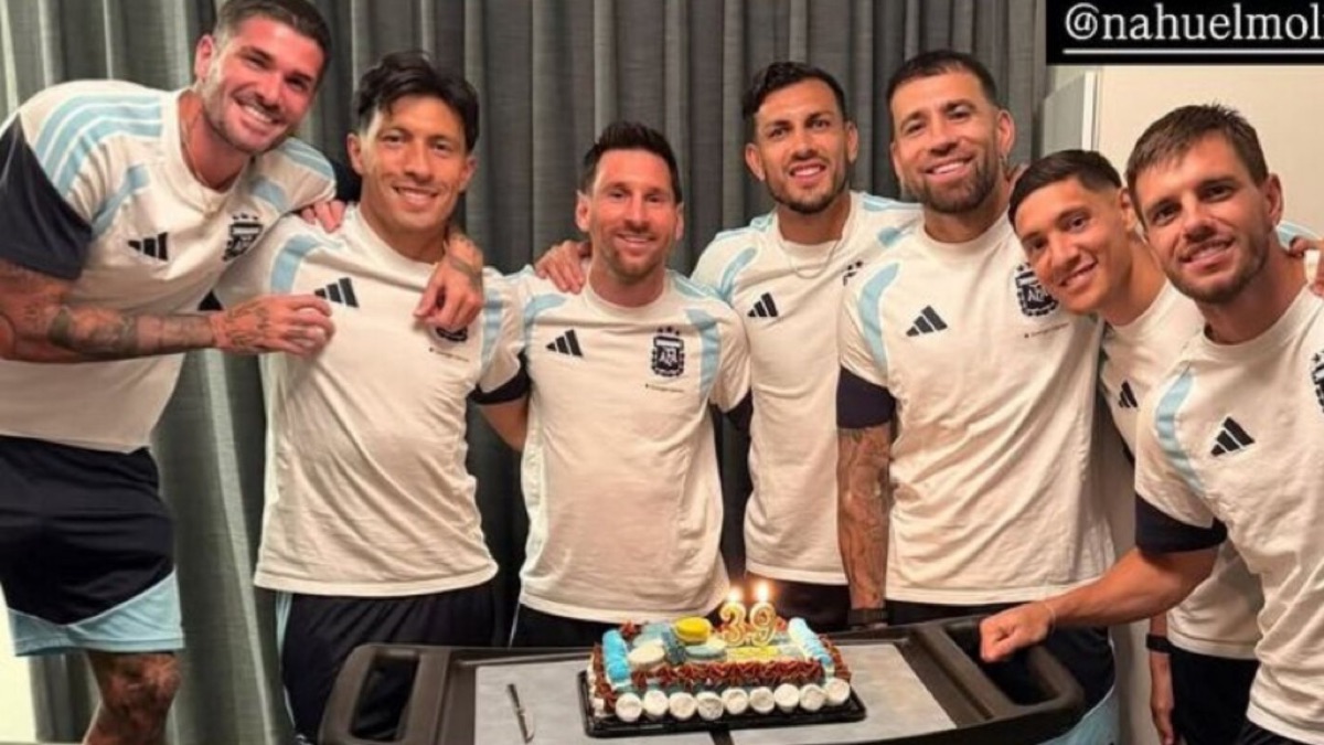 La argentina que hizo la torta de cumpleaños de Messi