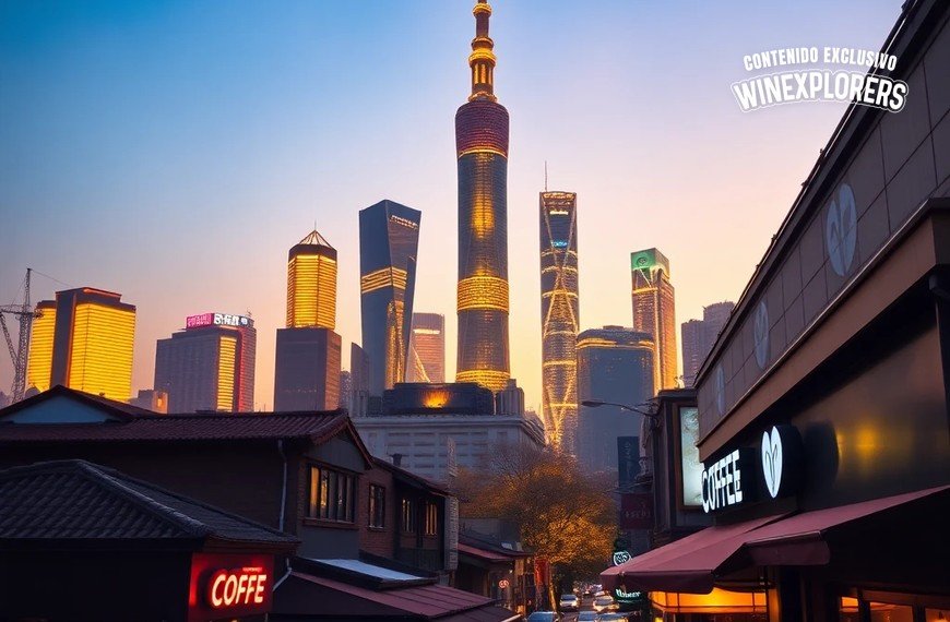 Shanghai superó a Starbucks: cómo la ciudad china se convirtió en la capital mundial del café
